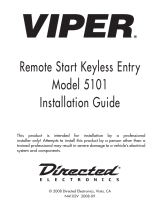 Directed Electronics 5101 Installation guide