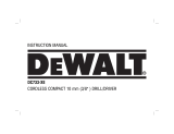DeWalt DC945-XE User manual