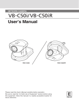 Canon VB-C50IR User manual