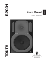 Behringer TRUTH B2031 User manual