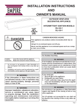 American Hearth OLI-30-1 Owner's manual