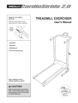 Weslo Easy Compact 2 Treadmill User manual