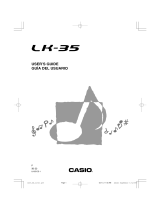 Casio LK-35 User manual