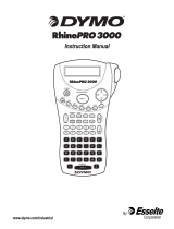 Dymo Rhino 3000 Industrial Label Printer User manual