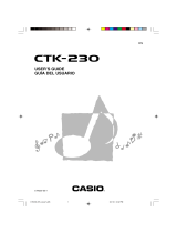 Casio CTK720AD - 12-NOTE Polyphonic Electronic Keyboard User manual