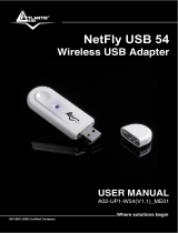 Atlantis NetFly Wireless USB Adapter USB 54 User manual