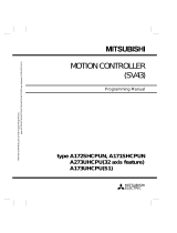 Mitsubishi Electric A171SHCPUN User manual