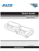 SATO MB400i And MB410i User manual