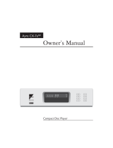 Ayre Acoustics CX-7eMP User manual