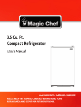 Magic Chef RS-1 User manual