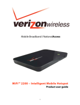 Verizon Wireless MIFI MiFi 2200 User guide