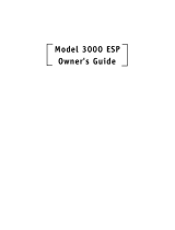 DEI Model 3000 ESP User manual