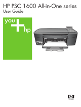 HP PSC 1600 All-in-One Printer series User manual