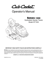 Cub Cadet LT1040 User manual