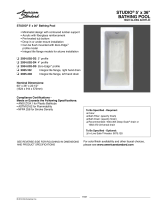 American Standard 2934002-D2.020 Dimensions Guide