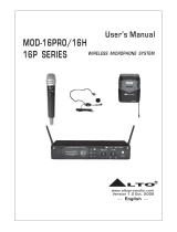 Alto MOD-16H Series User manual