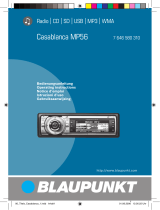 Blaupunkt CASABLANCA MP56 User manual