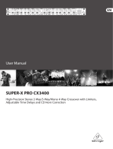 Behringer Super-X Pro CX3400 User manual