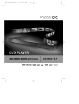 Sanyo DVD-DX516 User manual