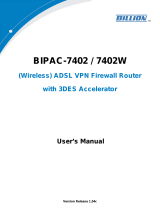 Billion BIPAC-7402W User manual