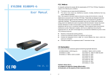 EYEZONE B1080PX-6 User manual