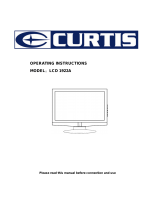 Curtis LCD 1922A User manual