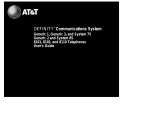 AT&T Definity 8101 User manual