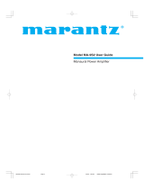 Marantz MA-9S2 User manual