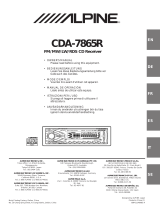Alpine CD 61 User manual