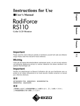 Eizo RadioForce RS110 User manual
