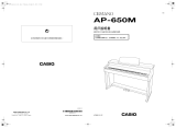 Casio AP-650M User manual