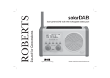 Roberts Solar Powered DAB Radio User manual