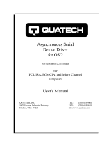 Quatech QSP-200 User manual