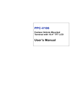 Advantech PPC-V106 User manual