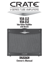 Crate Amplifiers V18-112 User manual