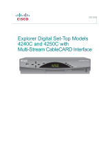 Cisco Explorer 4250C User manual