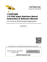 Hitachi INVERTER SERIES User manual