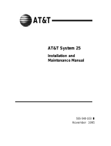 AT&T DEFINITY 7300 series User manual