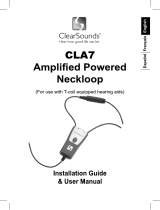 ClearSounds CLA7 User manual