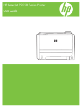 HP LaserJet P2055 Printer series Owner's manual