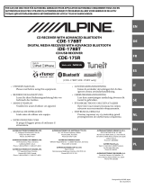 Alpine CDE-178BT Owner's manual