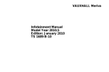 Vauxhall Meriva 2010 Owner's manual