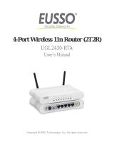Eusso UGL2430-RTA User manual