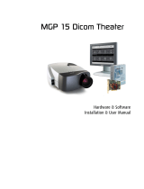 Barco MGP 15 User manual