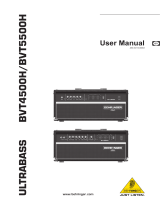 Behringer BVT5500H User manual