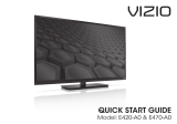 Vizio E420-B1 Operating instructions