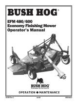 Bush Hog EFM 60 User manual