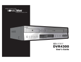 Radio Shack DVR4300 User manual