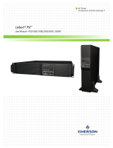 Liebert PSI PS750RT3-230 User manual