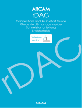 Arcam rDAC / rDAC-kw User manual